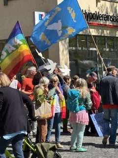 Ulmer Ostermarsch 2025 (C) Ulmer Friedensredaktion